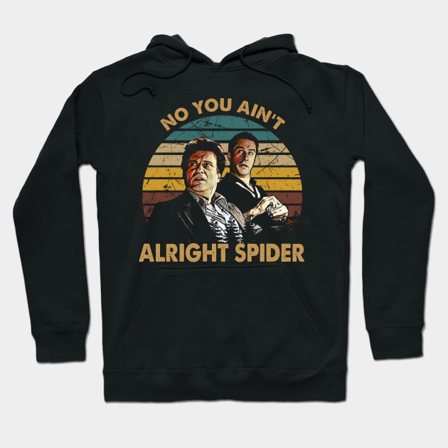 Joe pesci vintage movie alright retro Hoodie by Julie lovely drawings